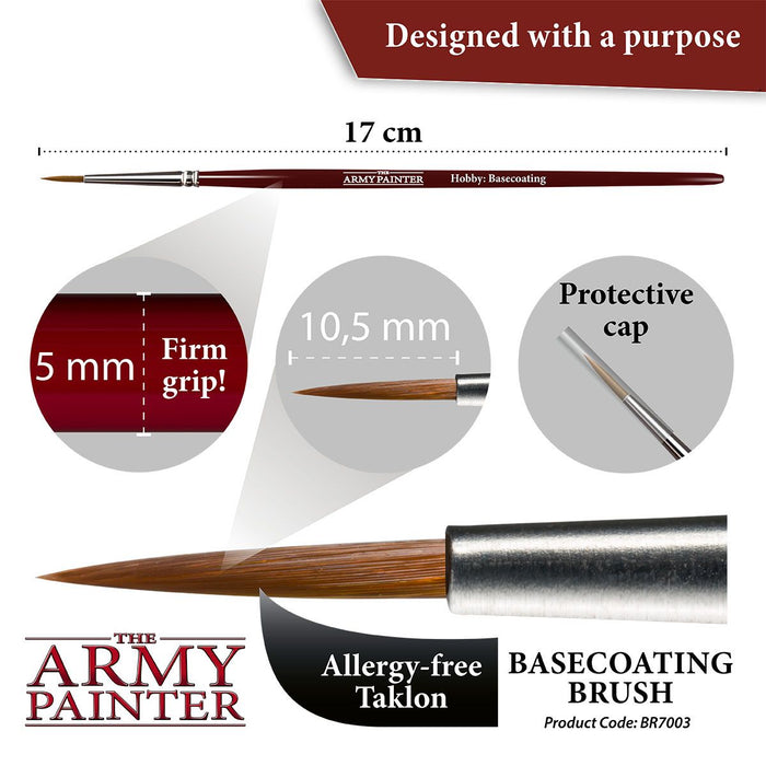 Army Painter Tools: Hobby Brush - Basecoating - for just $4.54! 