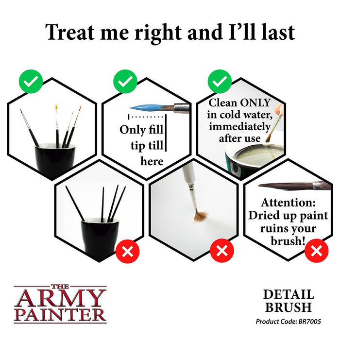 Army Painter Tools: Wargamer Brush - Detail - for just $6.12! 