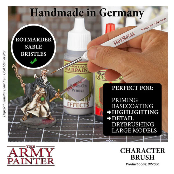 Army Painter Tools: Wargammer Brush - Character - for just $10! 