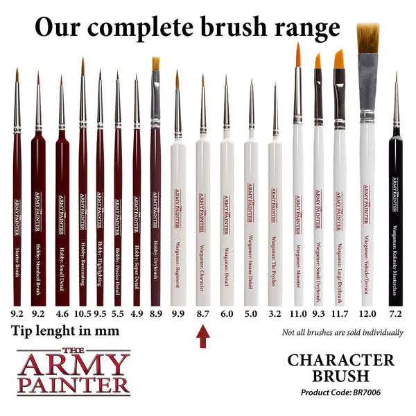 Army Painter Tools: Wargammer Brush - Character - for just $10! 
