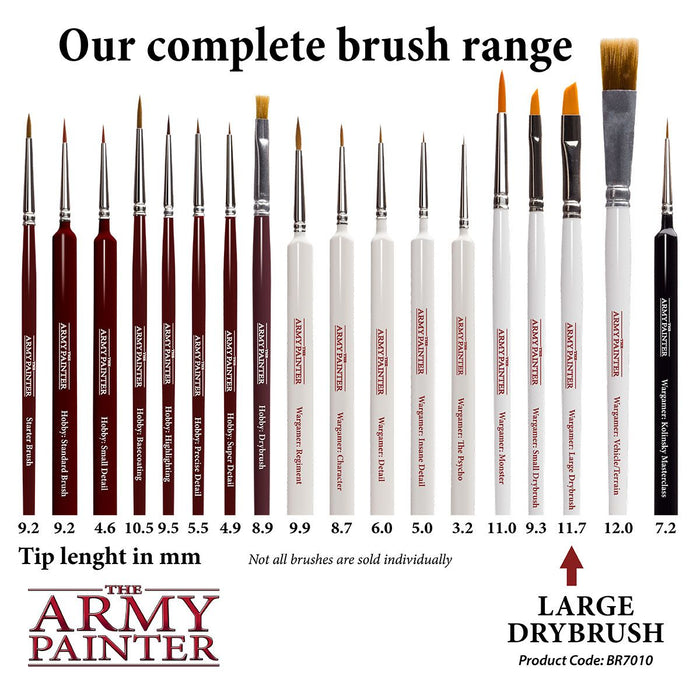 Army Painter Tools: Wargamer Brush - Large Drybrush - for just $9.50! 