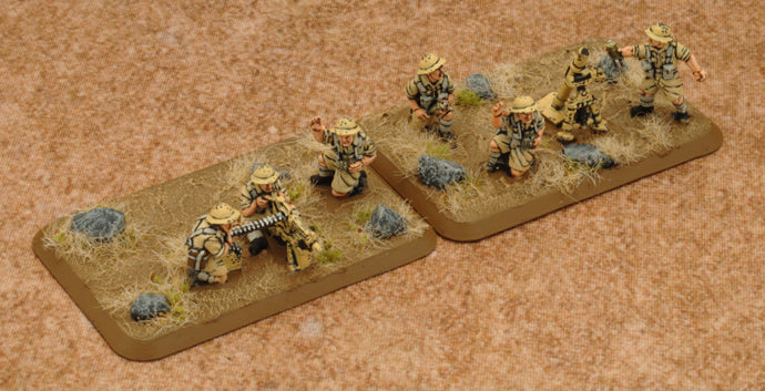 Flames of War: British MMG Platoon & Mortar Section (Mid War) - for just $9! 