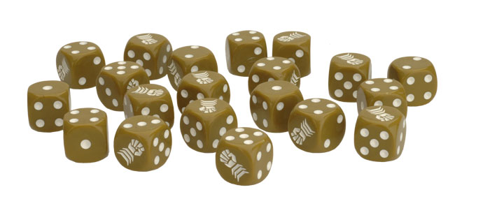 Flames of War: British Armoured Fist Dice Set - for just $13! 
