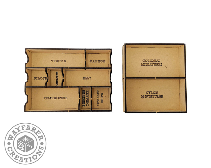 Battlestar Galactica Board Game Organizer Insert - for just $29.99! 