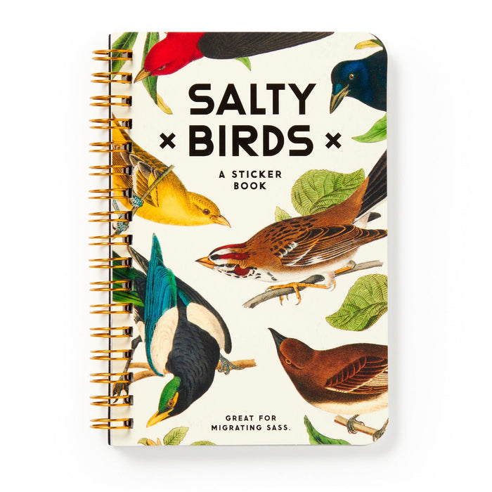 Brass Monkey: Salty Birds Sticker Book - for just $8! 