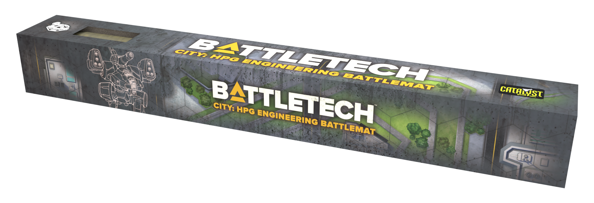 BattleTech City: HPG Engineering/Business District BattleMat - for just $39.99! 