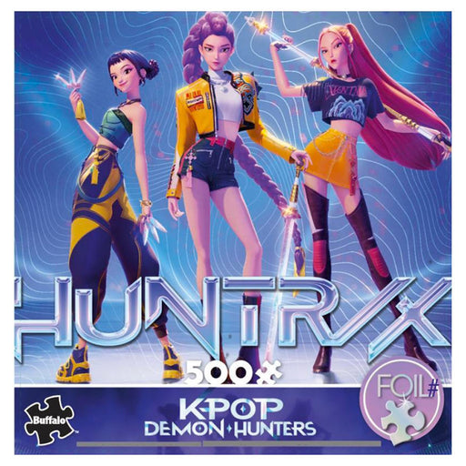 Puzzle: K-Pop Demon Hunters - Huntrix (Foil) (500 Pieces) - for just $17.99! 