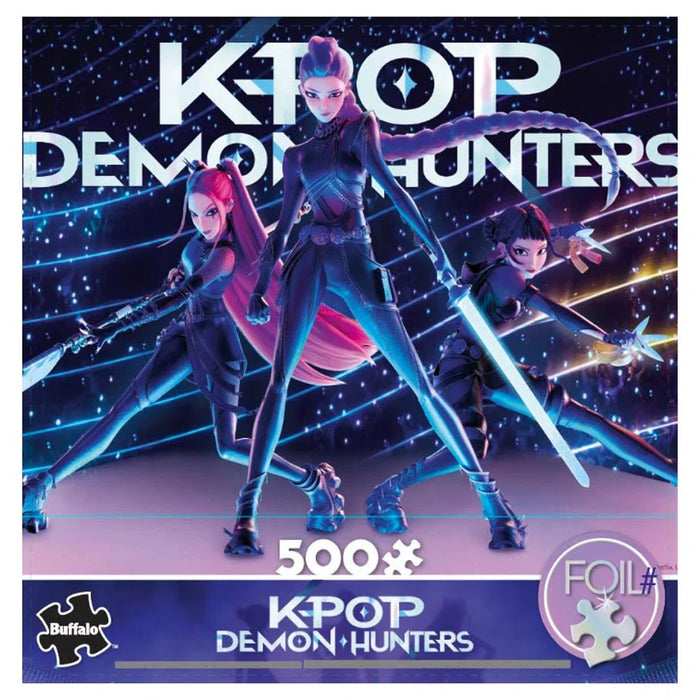 Puzzle: K-Pop Demon Hunters - Huntrix Battle (Foil) (500 Pieces) - for just $17.99! 