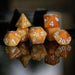 Butterscotch Acrylic Dice Set - Just $9.99! Shop now at Retro Gaming of Denver