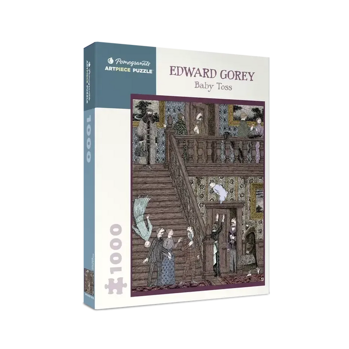 Baby Toss by Edward Gorey 1000 Piece Jigsaw Puzzle Pomegranate - for just $24.99! 