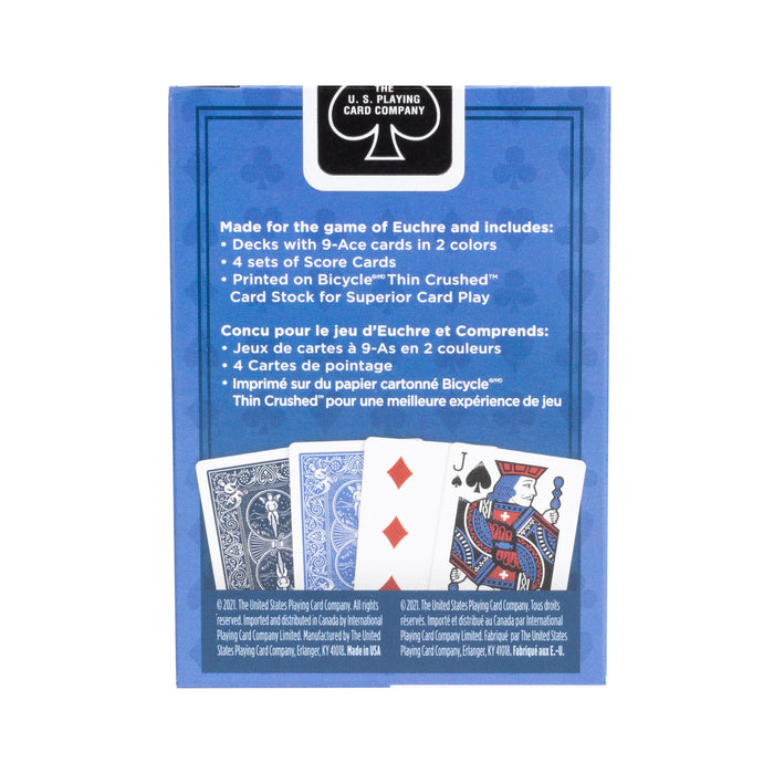 Bicycle Euchre 2 Playing Card Decks in 1 - for just $6.99! 