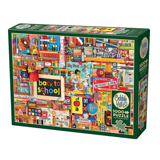 Back to School 1000 Piece Jigsaw Puzzle Cobble Hill - for just $19.99! 