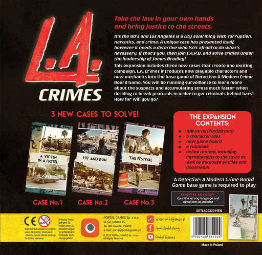 Detective: A Modern Crime Board Game: L.A. Crimes - for just $29.99! 