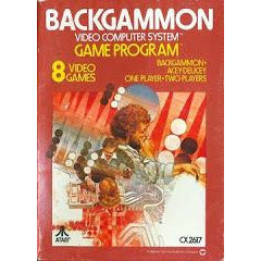 Backgammon [Text Label] - Atari 2600 - Premium Video Games - Just $9.99! Shop now at Retro Gaming of Denver