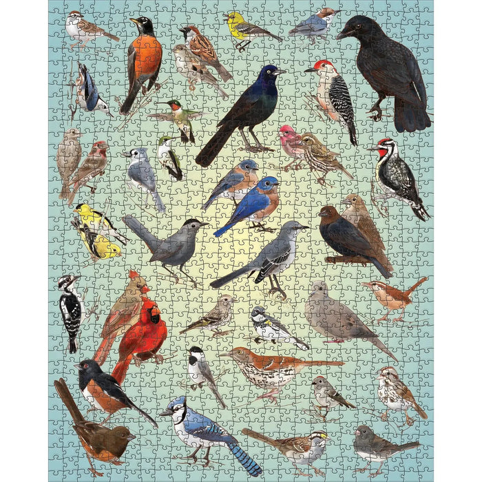 Backyard Birds 1000 Piece Jigsaw Puzzle Pomegranate - for just $24.99! 