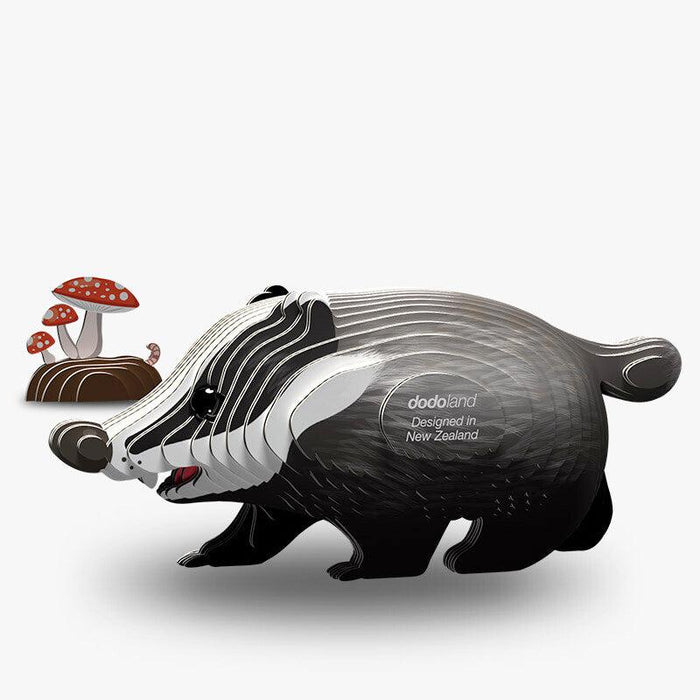 Badger 3D Cardboard Model Kit Eugy - for just $11.99! 