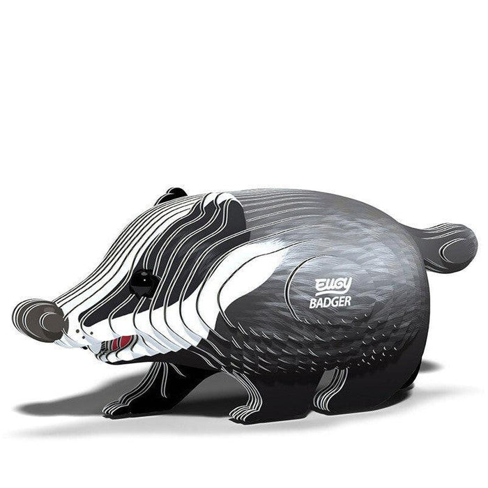 Badger 3D Cardboard Model Kit Eugy - for just $11.99! 