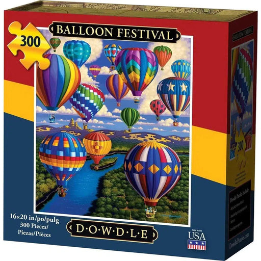 Balloon Festival 300 Piece Jigsaw Puzzle Dowdle - for just $19.99! 