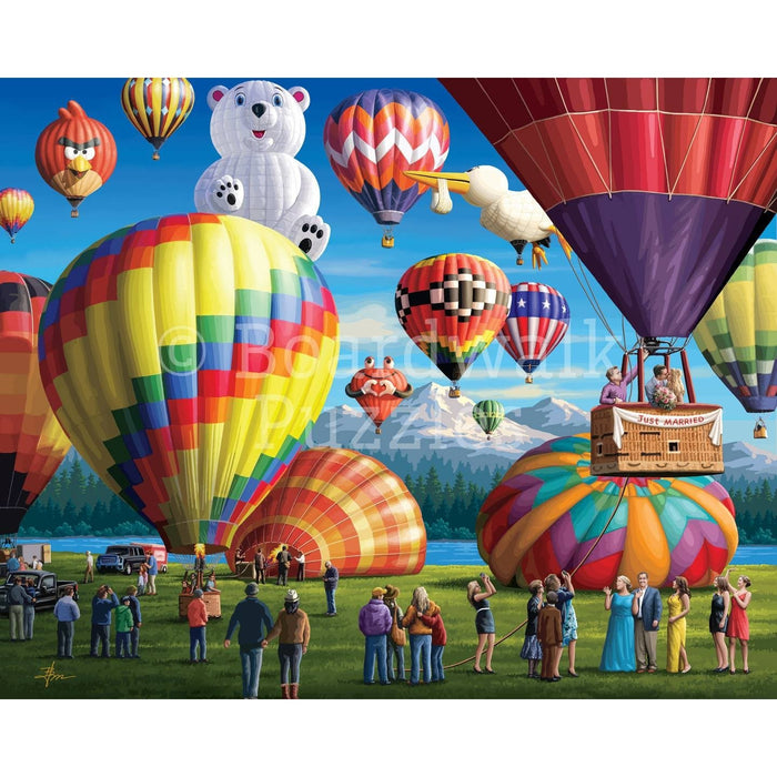 Balloon Launch 1000 Piece Jigsaw Puzzle Boardwalk - for just $23.99! 