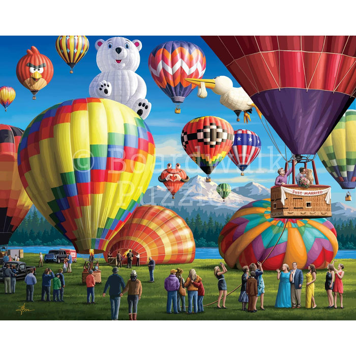 Balloon Launch 210 Piece Jigsaw Puzzle Boardwalk - for just $11.99! 