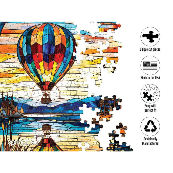 Balloon Reflections 500 Piece Jigsaw Puzzle Springbok - for just $17.99! 