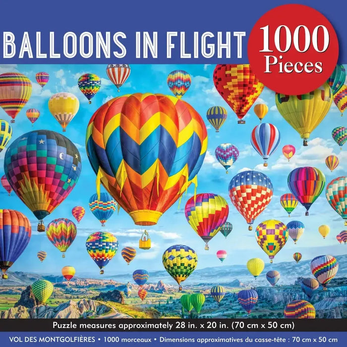 Balloons in Flight 1000 Piece Jigsaw Puzzle Peter Pauper - for just $19.99! 