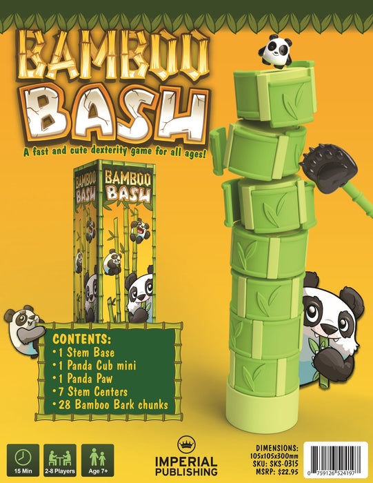 Bamboo Bash 2-8 Player Panda Dexterity Game (Imperial Publishing) - for just $20! 
