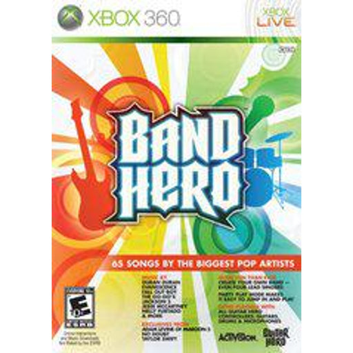 Band Hero - Xbox 360 - Premium Video Games - Just $10.99! Shop now at Retro Gaming of Denver