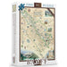 Banff National Park 1000 Piece Jigsaw Puzzle Xplorer Maps - for just $24.99! 