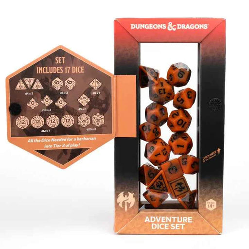 D&D Adventure Dice: Barbarian (Orange) - for just $21.50! 
