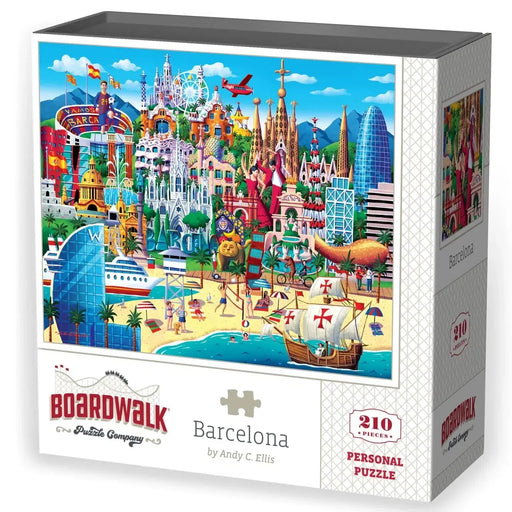 Barcelona 210 Piece Jigsaw Puzzle Boardwalk - for just $11.99! 