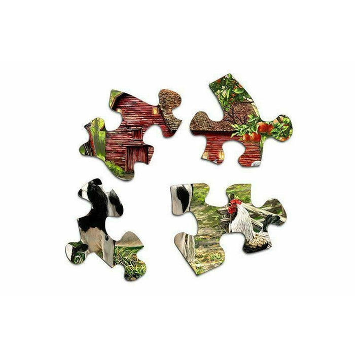 Barnyard Animals 500 Piece Jigsaw Puzzle Springbok - for just $17.99! 
