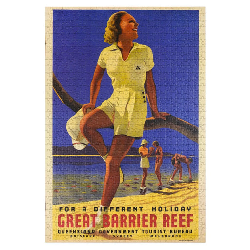 Barrier Reef 1000 Piece Premium Jigsaw Puzzle Blue Kazoo - for just $29.99! 