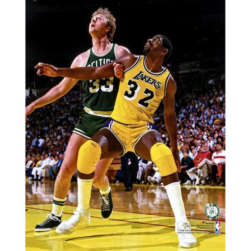 Larry Bird v. Magic Johnson 8" x 10" Basketball Photo - Premium Unframed Basketball Photos - Just $9.99! Shop now at Retro Gaming of Denver