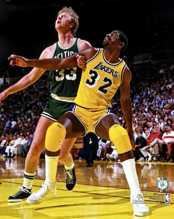 Larry Bird v. Magic Johnson 8" x 10" Basketball Photo - for just $9.99! 