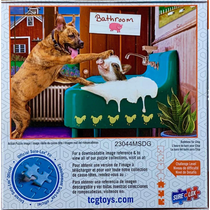 Bath Time for Chip LOL 300 Piece Jigsaw Puzzle Sure Lox - for just $14.99! 