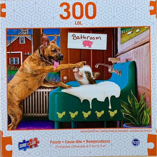 Bath Time for Chip LOL 300 Piece Jigsaw Puzzle Sure Lox - for just $14.99! 
