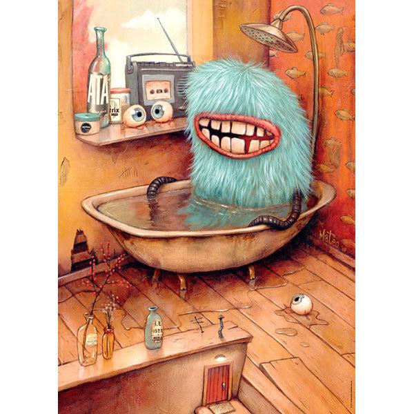 Bathtub Zozoville 1000 Piece Jigsaw Puzzle Heye - for just $29.99! 
