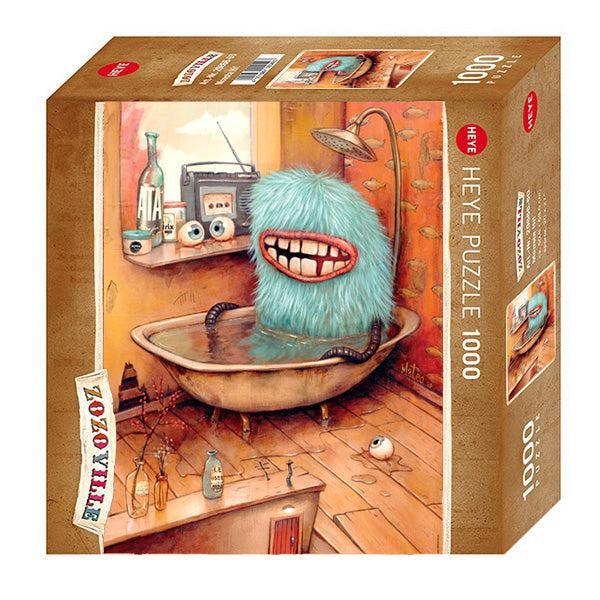 Bathtub Zozoville (Square Box) 1000 Piece Jigsaw Puzzle Heye - for just $22.99! 