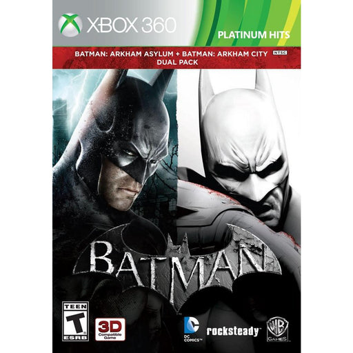 Batman: Arkham Dual Pack (Platinum Hits) (Xbox 360) - Premium Video Games - Just $0! Shop now at Retro Gaming of Denver