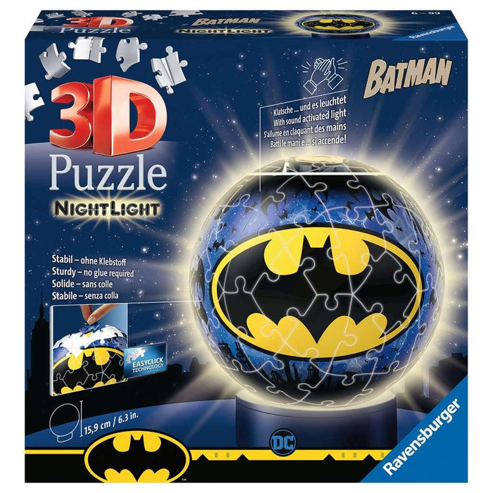 Batman Nightlight Ball 74 Piece 3D Jigsaw Puzzle Ravensburger - for just $19.99! 