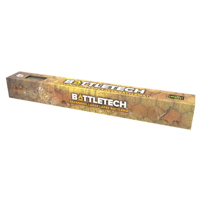 BattleTech: Battle Mat - Savannah Large Lakes - for just $39.99! 