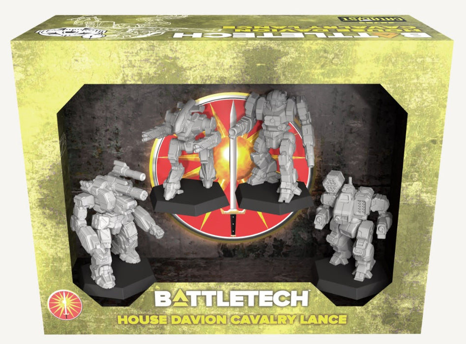BattleTech: House Davion Cavalry Lance Force Pack - for just $29.99! 