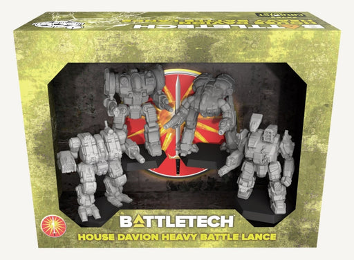 BattleTech: House Davion Heavy Battle Lance Force Pack - for just $29.99! 