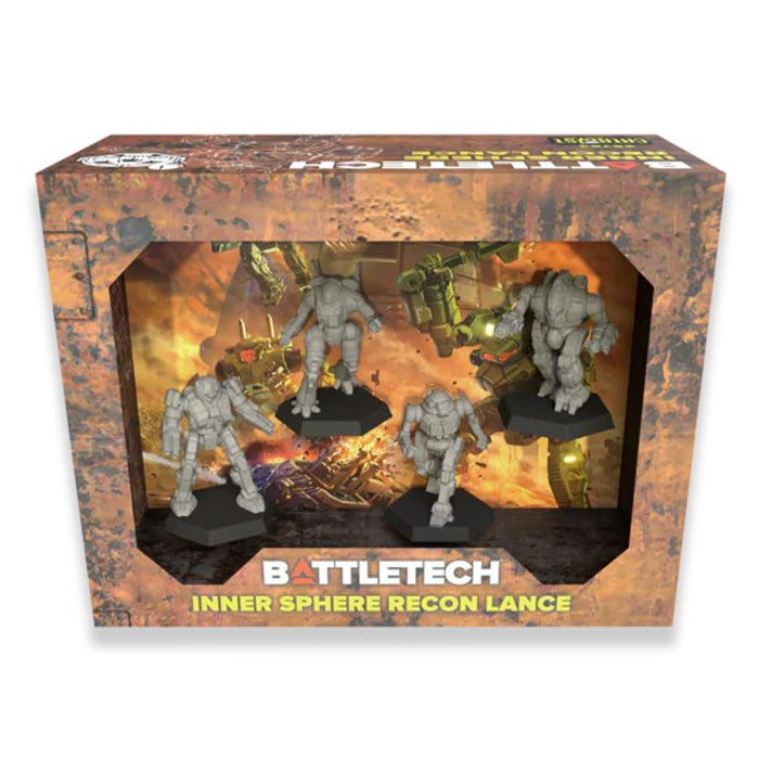 BattleTech: Mercenaries ForcePack - Inner Sphere Recon Lance - for just $34.99! 