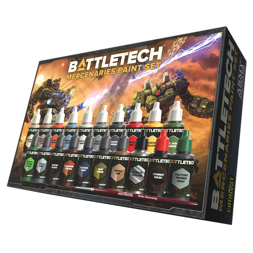 BattleTech: Mercenaries Paint Set - for just $89.99! 
