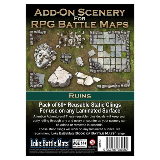 Battle Mats: Add On Scenery - Ruins - for just $12.99! 