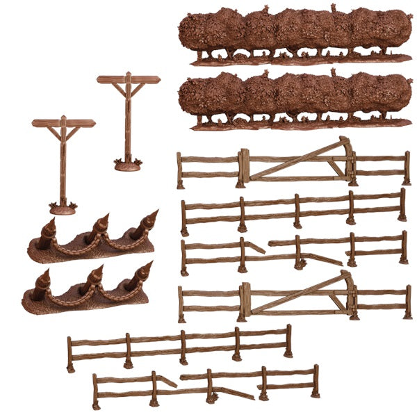 Terrain Crate: Fences & Hedgerows - for just $29.99! 