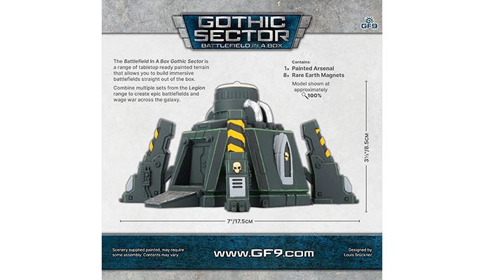 Battlefield in a Box: Gothic Sector - Legion Arsenal - for just $25! 
