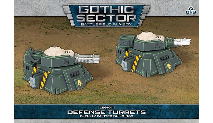 Battlefield in a Box: Gothic Sector - Legion Defense Turrets - for just $30! 
